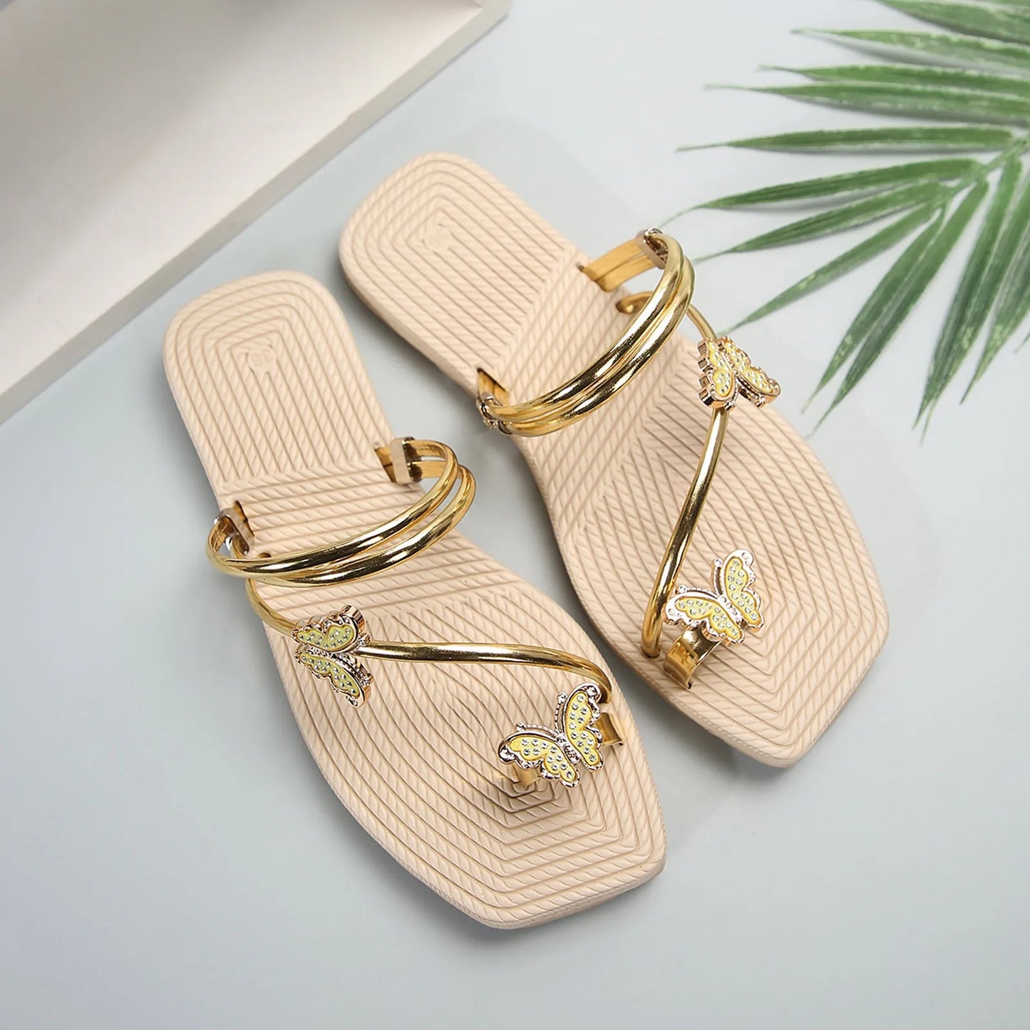 Trendy Butterfly Sandals