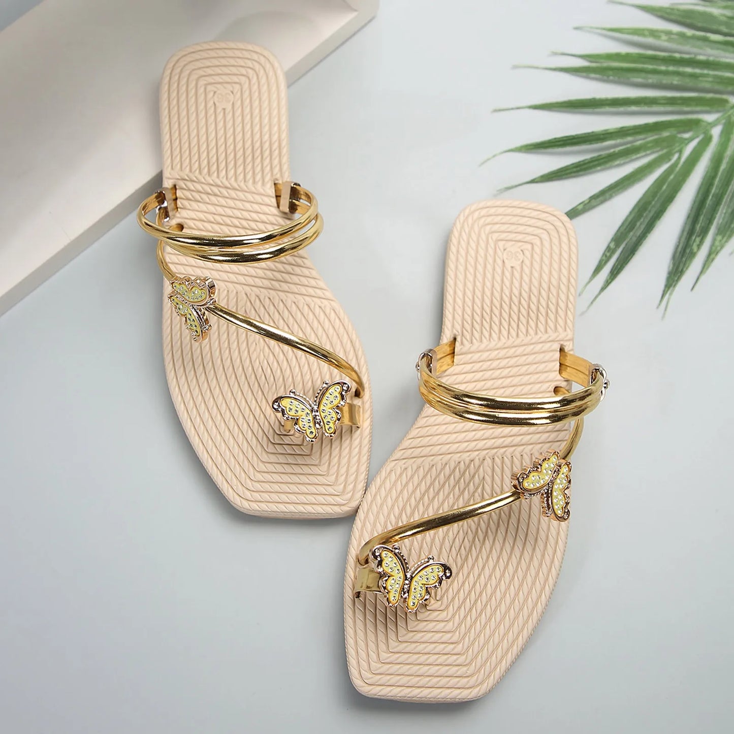 Trendy Butterfly Sandals